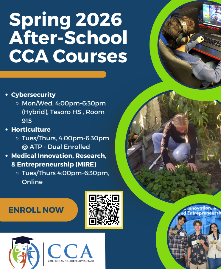 CCA SPring After School classes