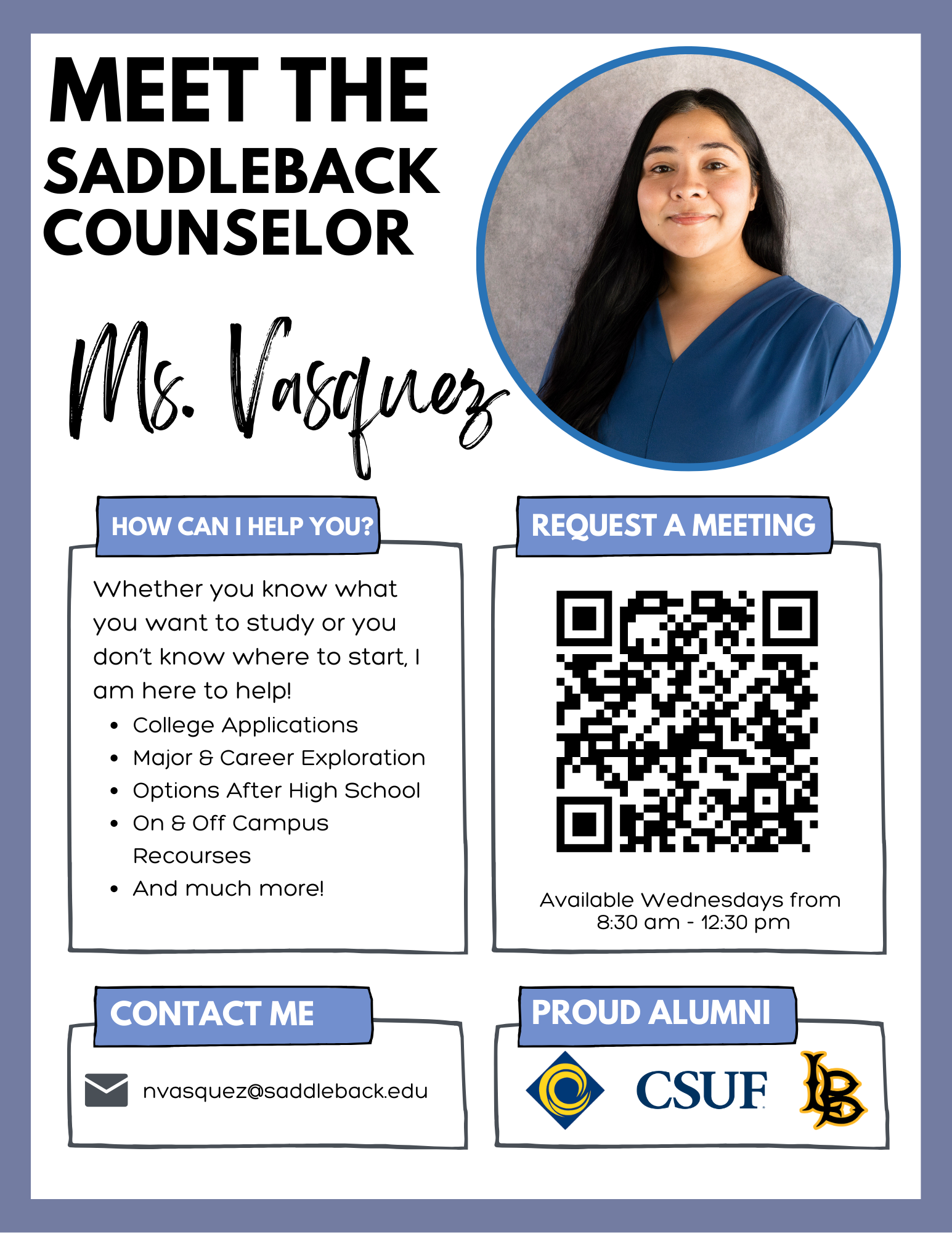 Saddleback Counselor Flyer