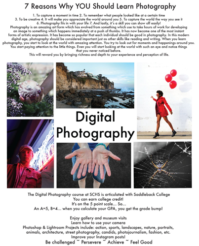 Digital Photography flyer