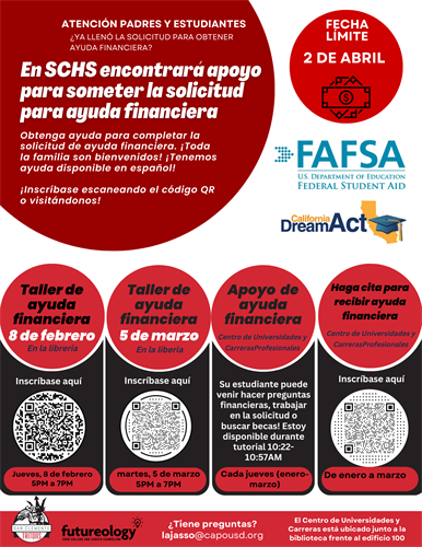 Financial Aid Flyer Spanish