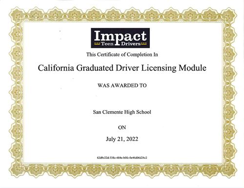 GDL Certificate