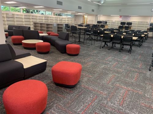 New library furnishings