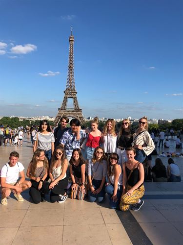SCHS French Students in Paris