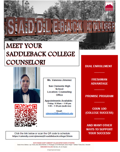 San Clemente High School - Saddleback College
