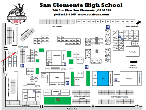 San Clemente High School Map